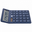 Калькулятор настольный BRAUBERG CH-12-BU (153х103 мм), 12 разрядов, двойное питание, синий, 272959