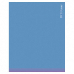 Тетрадь обложка пластик, А5, 96 л., скоба, клетка, HATBER, "PROстиль" (микс в спайке), 090232, 96Т5В1пл