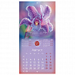 Календарь настенный перекидной 2026 г., BRAUBERG, 12 листов, 28,5х28,5 см, "Floral", 116939