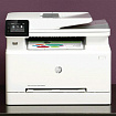 МФУ лазерное ЦВЕТНОЕ HP Color LaserJet Pro M283fdn "4 в 1", 21 стр./мин., 40000 стр./месяц, ДУПЛЕКС, сетевая карта, 7KW74A