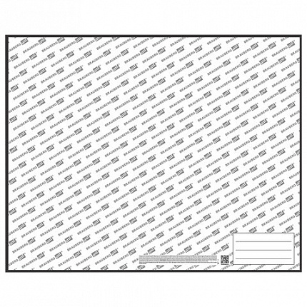 Холст черный на картоне (МДФ), 40х50 см, грунт, хлопок, мелкое зерно, BRAUBERG ART CLASSIC, 191680