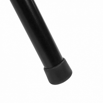 Стул складной BRABIX "Golf Plus CF-003 Комфорт", черный каркас, кожзам черный, 531566