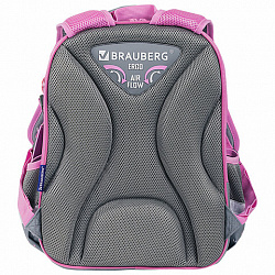 Ранец BRAUBERG QUADRO, 3 отделения, с брелоком, "Anime friends", 37х28х18 см, 272022