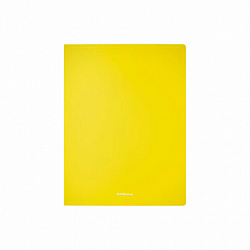 Папка с металлическим скоросшивателем ERICH KRAUSE "Matt Neon", 17 мм, до 150 листов, ассорти 0,6 мм, 50131