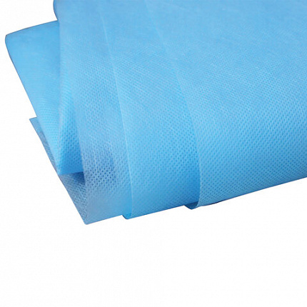 Простыня голубая рулонная с перфорацией 250 шт., 70х80 см, спанбонд 20 г/м2, ГЕКСА