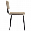 Стулья BRABIX "Dream CF-090", КОМПЛЕКТ 4 шт., черный каркас, ткань бежевая, 533251