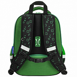 Ранец BRAUBERG FIT, 2 отделения, "Ночной воин", 38х27х14 см, 272023