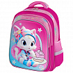 Рюкзак BRAUBERG KIDS FLOSSY, 2 отделения, 3 кармана, "Sweet Kitten", 3D-панель, 40х28х18 см, 273180