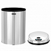 Ведро для мусора СЕНСОРНОЕ 12 л, нержавеющая сталь, зеркальная крышка, питание от 4-х батареек AA (не входят в комплект), LAIMA, 609327