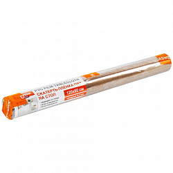 Коврик-подкладка, скатерть ПВХ прозрачная, гибкое/мягкое стекло, 120х60 см, 0,5 мм, DASWERK (ДАСВЕРК), 607875