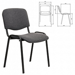 Стул STAFF "Iso Lite CF-008", ткань серая (С-71), 532563