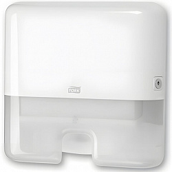 Диспенсер для полотенец TORK (Система H2) Elevation, mini, Z-сложения, белый, 552100