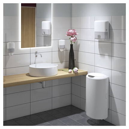 Диспенсер для полотенец TORK (Система H2) Elevation, mini, Z-сложения, белый, 552100