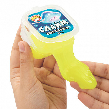 Слайм МИКС, 50 г, АССОРТИ, 8 видов, JOLLY JOT (ДЖОЛЛИ ДЖОТ), 667320