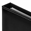 Фотоальбом BRAUBERG "Premium Black" 20 магнитных листов 30х32 см, под кожу, черный, 391186