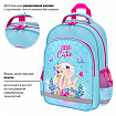 Рюкзак ПИФАГОР SCHOOL, 1 отделение, 3 кармана, "Pretty bunny", 38x28х14 см, 273168