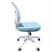 Кресло детское BRABIX KIDS "MG-230", без подлокотников, сетка/ткань TW, голубое, 533320