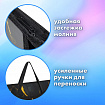 Папка для рисунков и чертежей с ручками BRAUBERG А3, пластик, молния сверху, "Черное золото", 272232