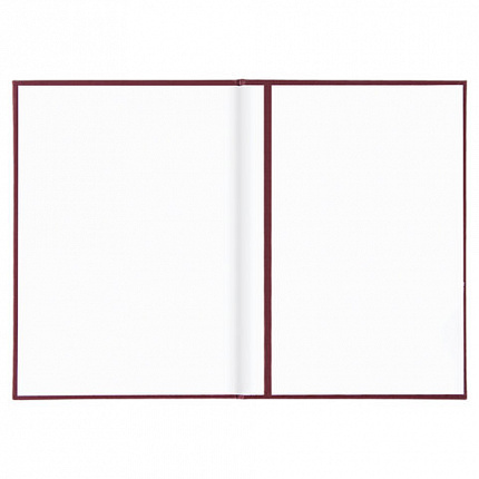 Папка адресная бумвинил "С ЮБИЛЕЕМ!", формат А4, бордовая, индивидуальная упаковка, STAFF "Basic", 129579