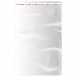 Пакеты БОПП с клеевым клапаном, КОМПЛЕКТ 100 штук, 40х60 + 4 см, 30 мкм, с усиленным швом, BRAUBERG, 700412