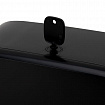 Диспенсер для полотенец LAIMA PROFESSIONAL PREMIUM BLACK (Система H3), V-сложения, черный, ABS-пластик, 609523