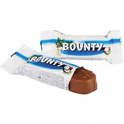 Батончики мини BOUNTY "Minis" с мякотью кокоса в шоколаде, 1 кг, 56727