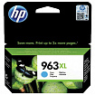 Картридж струйный HP (3JA27AE) для HP OfficeJet Pro 9010/9013/9020/9023, №963Xl, голубой, ресурс 1600 страниц