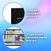 Папка на молнии BRAUBERG А4 с ручкой, с органайзером, 1 отделение, "Savage lion", 272218