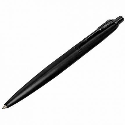 Ручка шариковая PARKER "Jotter XL Monochrome Black BT", корпус черный, нержавеющая сталь, синяя, 2122753