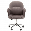 Кресло офисное Chairman CH 130, велюр, темно-серое, 7142119