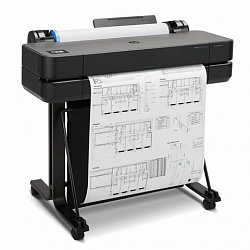 Плоттер HP DesignJet T630 24" A1, Wi-Fi, сетевая карта, с подставкой, 5HB09A