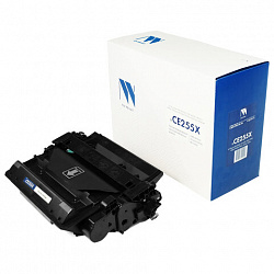 Картридж лазерный NV PRINT (NV-CE255X) для HP LaserJet P3015d/P3015dn/P3015x, ресурс 12500 стр.