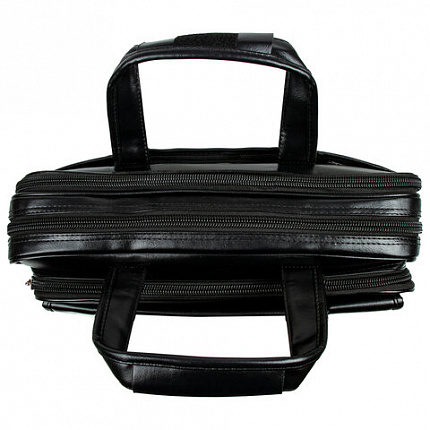 Сумка-портфель BRAUBERG с отделением для ноутбука 15-16", "Dandy", 2 отделения, экокожа, 41х31х15 см, 240511