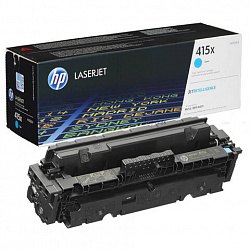 Картридж лазерный HP (W2031X) Color LaserJet M454dn/M479dw и др, №415X, голубой, оригинальный, ресурс 6000 страниц