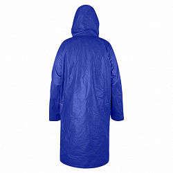 Дождевик плащ на кнопках, EVA, многоразовый прочный, чехол в комплекте, универсальный размер, синий, SHAMAANI (ШАМААНИ), 610931