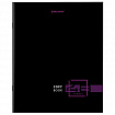Тетрадь А5 48 л. BRAUBERG скоба, линия, обложка картон, "Dark" (микс в спайке), 404383