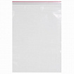 Пакеты с замком ZIP LOCK "зиплок", комплект 100 шт., 400х500 мм, ПВД, толщина 40 микрон, BRAUBERG, 606219