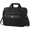 Сумка портфель BRAUBERG CONTROL с отделением для ноутбука 15-16", 2 отделения, черная, 31х41х15 см, 240508