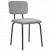 Стулья BRABIX "Dream CF-090", КОМПЛЕКТ 4 шт., черный каркас, ткань серая, 533252