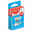 Мелки MAPED (Франция), набор 10 шт., белые, круглые, специальная формула "без пыли", 593500