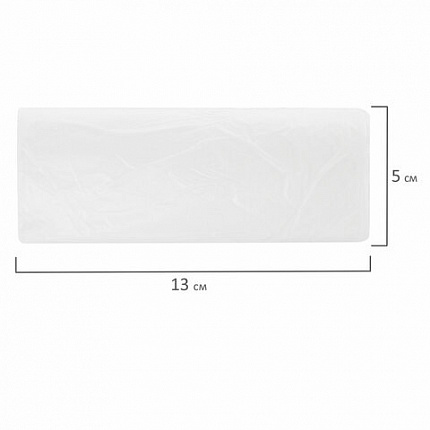 Мешки для мусора 35 л белые в рулоне 30 шт., ПНД 6 мкм, 48х55 см, LAIMA, 605538