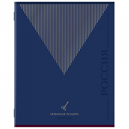 Тетрадь А5, 48 л., STAFF, скоба, клетка, офсет №2 ЭКОНОМ, обложка картон, ТЕМНАЯ, 405625