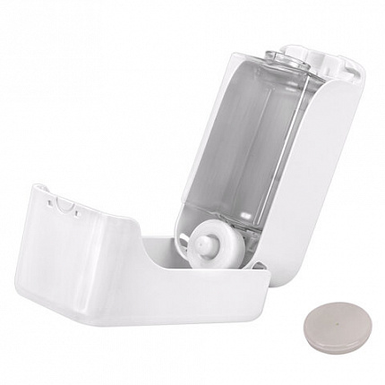 Дозатор для жидкого мыла-пены LAIMA PROFESSIONAL PREMIUM, НАЛИВНОЙ, 1 л, белый, ABS-пластик, 609510