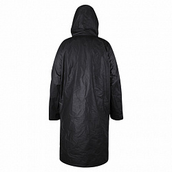 Дождевик плащ на кнопках, EVA, многоразовый прочный, чехол в комплекте, универсальный размер, черный, SHAMAANI (ШАМААНИ), 610932