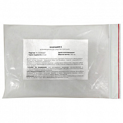 Средство дезинфицирующее ХЛОРАМИН-Б технический, Россия, пакет 300 г, АКВА, честный знак