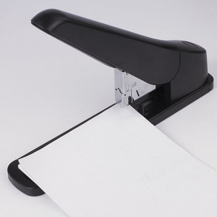 Степлер МОЩНЫЙ №24/6-23/24 BRAUBERG "Heavy duty MX", до 200 листов, черный, 222564