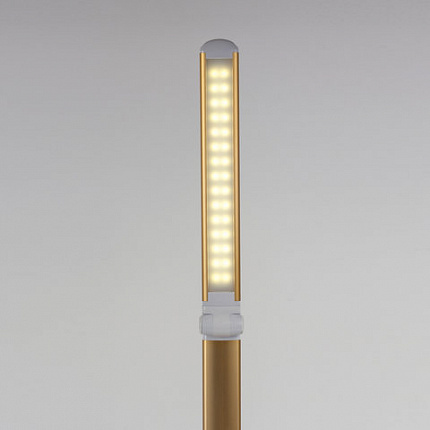 Настольная лампа / светильник SONNEN PH-3607, на подставке, LED, 9 Вт, металлический корпус, золотистый, 236685