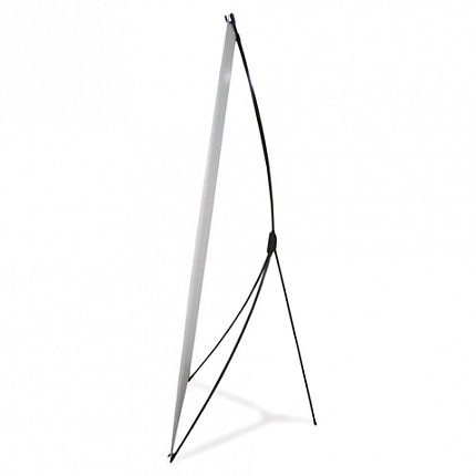 Стенд мобильный для баннера "X-banner А", размер рекламного поля 600х1600 мм, углепластик, 290516