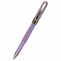 Ручка шариковая BRUNO VISCONTI "MONACO PEARL", СИНЯЯ, лавандовый корпус, линия 0,4 мм, 20-0125/82