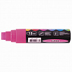 Маркер меловой "POP-ART" РОЗОВЫЙ, 15 мм, стираемый, для гладких поверхностей, BRAUBERG, 151540